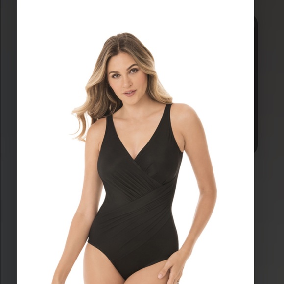 Miraclesuit Oceanus Size DD14 New With Tags color Black - Picture 9 of 11